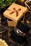 Women’s Gold Bangle Set
